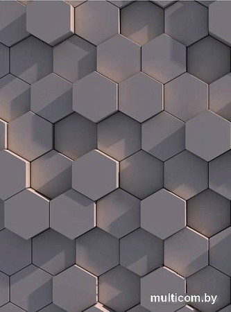 Фотообои Vimala 3D Шестиугольники 3 270x200