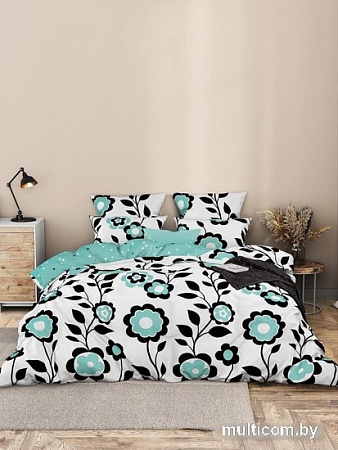 Постельное белье Ночь Нежна Розамунда Стандарт 71110-1+71111-1 (2-спальный, 50x70)