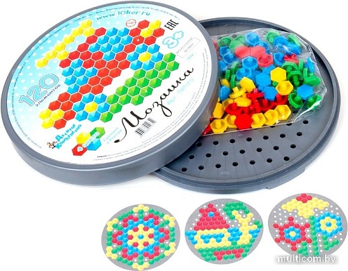 Мозаика/пазл Десятое королевство Детская шестигранная 02075