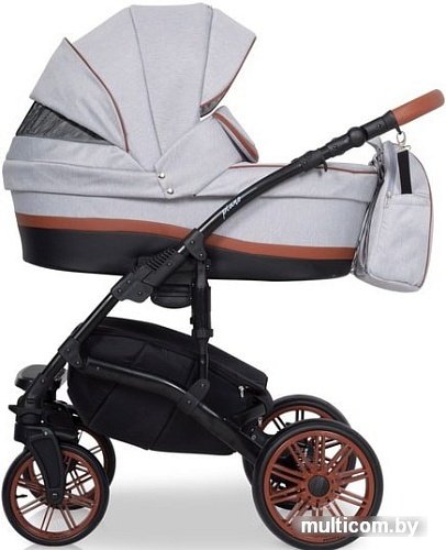 Универсальная коляска Riko Piano (3 в 1, 02 latte)