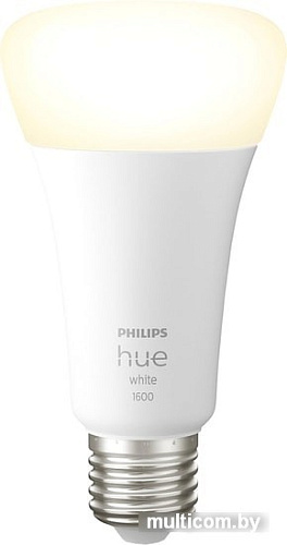 Светодиодная лампа Philips Hue White A67 E27 2700K 15.5 Вт