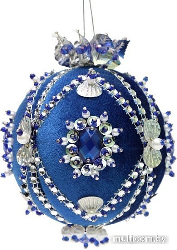 Набор для создания поделок/игрушек Волшебная мастерская Новогодний шар Жемчужина КБ-09