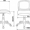 Кресло Бюрократ CH-W296NX/15-175 (бирюзовый)