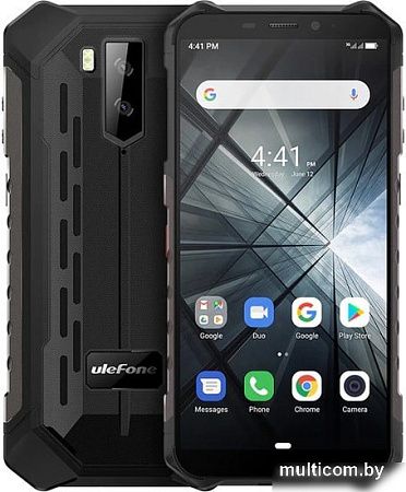 Смартфон Ulefone Armor X3 (черный)