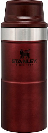 Термокружка Stanley Classic 0.35л One hand 2.0 10-06440-043 (бордовый)