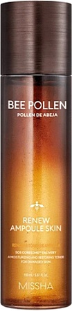 Missha Тонер для лица Bee Pollen Renew Ampoule Skin Восстанавливающий (150 мл)