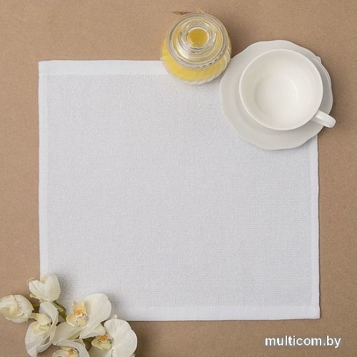 Полотенце Belezza Ocean 30x30 (белый)