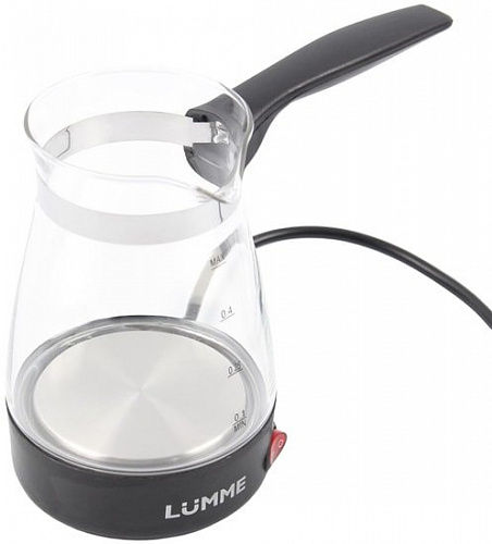Электрическая турка Lumme LU-1630 (черный жемчуг)