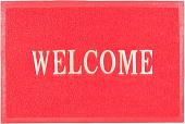 Придверный коврик SunStep Spongy Welkome 50х80 красный 38-444 (красный)