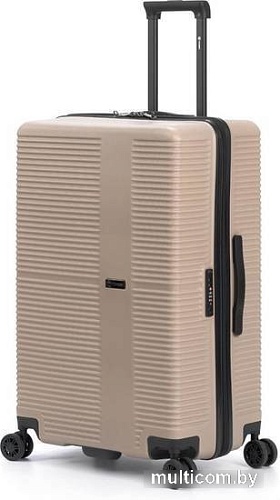 Чемодан-спиннер Torber Elton T2056L 78 см (песочный)