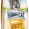 Сухой корм для кошек Happy Cat Minkas Hairball Control с птицей 10 кг