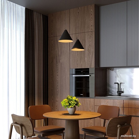 Подвесная люстра Elektrostandard Conus 50316 LED 3000K (черный)