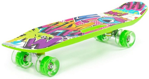 Пенниборд Полесье 89540 65 см (светло-зеленый)