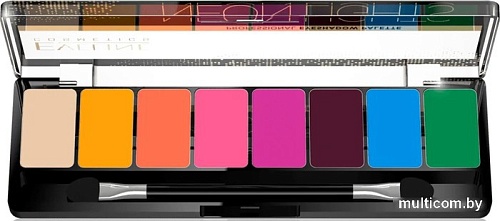 Тени для век Eveline Cosmetics Eyeshadow Professional Palette 06 Neon Lights