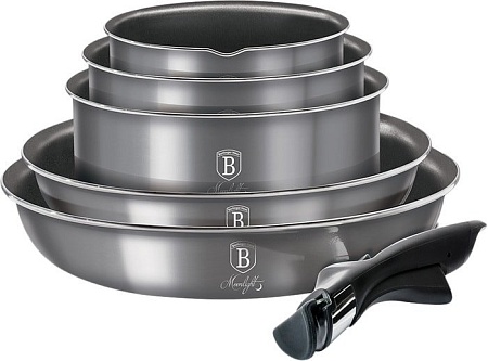 Набор кастрюль Berlinger Haus Moonlight Edition BH-6102