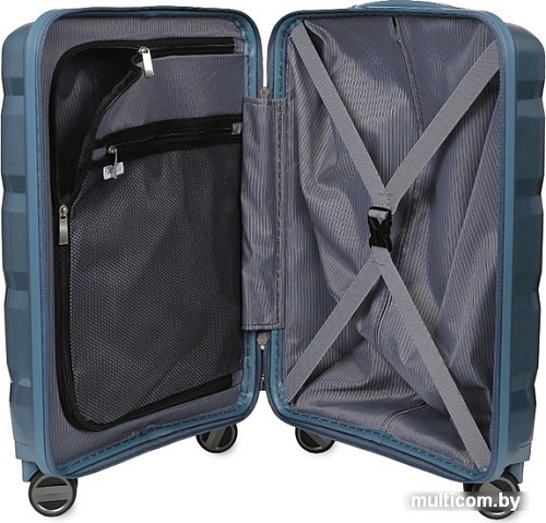 Чемодан-спиннер Fabretti EN6520-020-8 (синий)