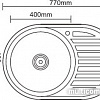 Кухонная мойка Ledeme L77750-L