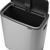 Brabantia Bo Touch Bin 60 л (стальной матовый с защитой)