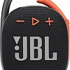 Беспроводная колонка JBL Clip 4 (черный/оранжевый)