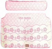 Муфты для рук Kidboo Цветочки (хлопок/акрил, розовый)