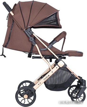 Коляска прогулочная «книга» Costa Linda (gold chocolate)