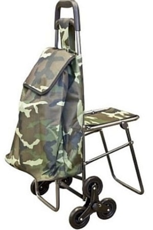 Сумка-тележка Рыжий кот C302