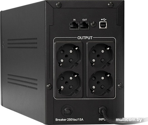 Источник бесперебойного питания ExeGate SpecialPro UNB-2200.LED.AVR.EURO.RJ.USB