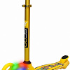 Самокат Y-Scoo RT Trio Diamond 120 Kaleidoscope (желтый)