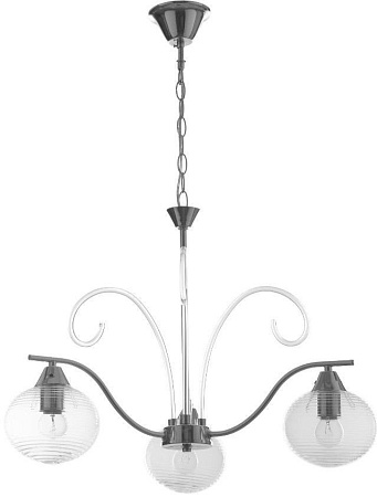 Люстра BayerLux Харми 9214868 (серебристый)