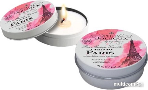 Массажная свеча Petits Joujoux Paris ваниль и сандал 46760 (33 г)