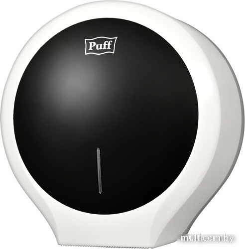Диспенсер для туалетной бумаги Puff 7135S (белый/черный)