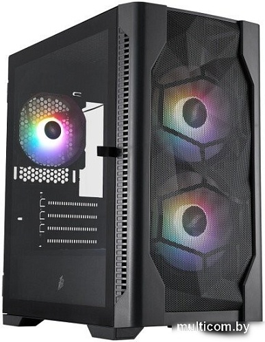 Корпус 1stPlayer D4-M FRGB (черный)