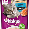 Консервированный корм для кошек Whiskas Рыбная коллекция лосось в желе 85 г