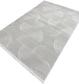 Ковер для жилой комнаты Radjab Carpet Аврелия Прямоугольник HL600A 12328RK (0.8x1.5, Cream)