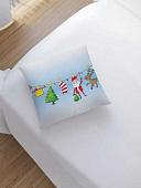 Чехол на подушку JoyArty Новогодняя сушилка sl_78077