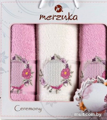 Набор полотенец Merzuka Ceremony 11777 (3 шт, сиреневый)