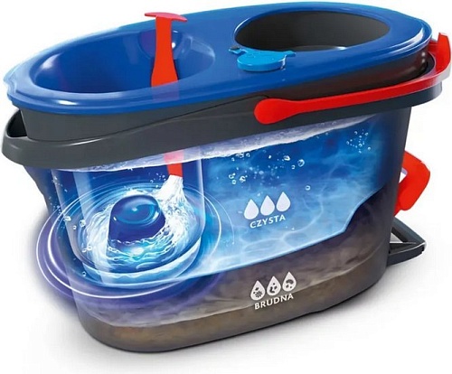 Швабра с отжимом Vileda Turbo H2Pro