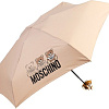 Зонт Moschino 8061-SuperminiA Bear Scribbles Beige