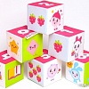 Кубики Мякиши Учим формы, цвет и счет Малышарики (6 шт)