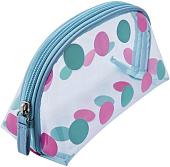 Косметичка Dewal Beauty Горох BG-12green/pink
