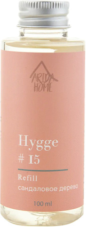Жидкость для аромадиффузора Arida Home Hygge №15 Сандаловое дерево (100 мл)