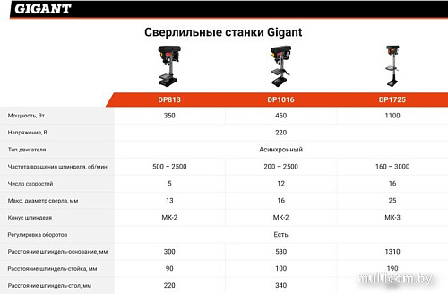 Станок Gigant DP1016