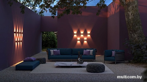 Уличный настенный светильник Maytoni Strato O417WL-L4W3K