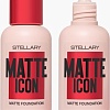 Декоративная косметика для лица Stellary Matte Icon Foundation тон 02 натуральный