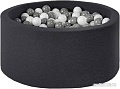 Сухой бассейн Misioo 90x40 200 шаров (черный)