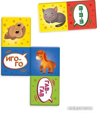 Развивающая игра ГеоДом Домино. Буквы и звуки. 36 фишек 4607177458717