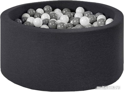 Сухой бассейн Misioo 90x40 200 шаров (черный)