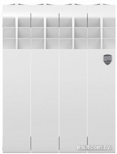 Биметаллический радиатор Royal Thermo BiLiner Bianco 350 (5 секций, с монтажным комплектом и угловыми кранами)