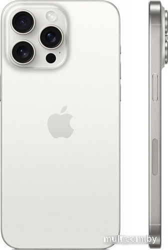 Смартфон Apple iPhone 15 Pro Max Dual SIM 256GB (белый титан)