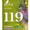 Sativa Маска для лица сухая №119 минеральная расслабляющая